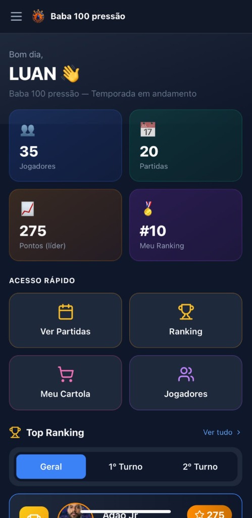 App Dashboard